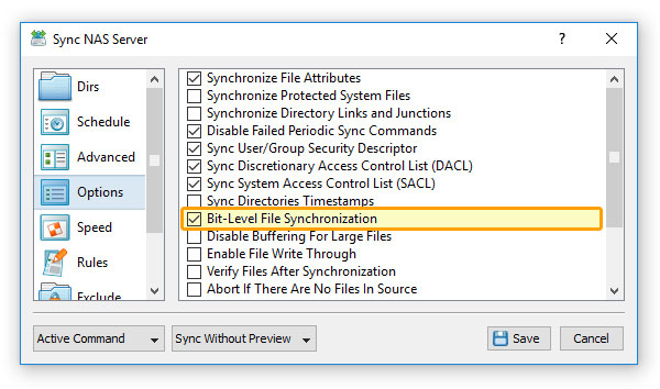 Bit-Level File Synchronization