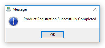 SyncBreeze Server Registration Completed
