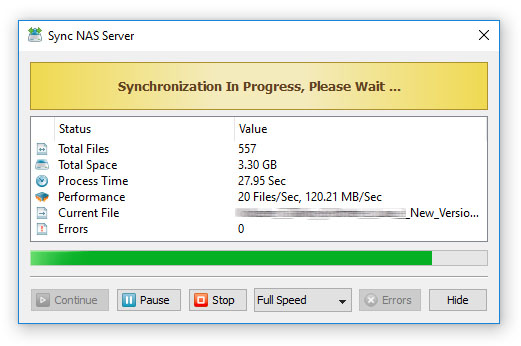 File Synchronization Process